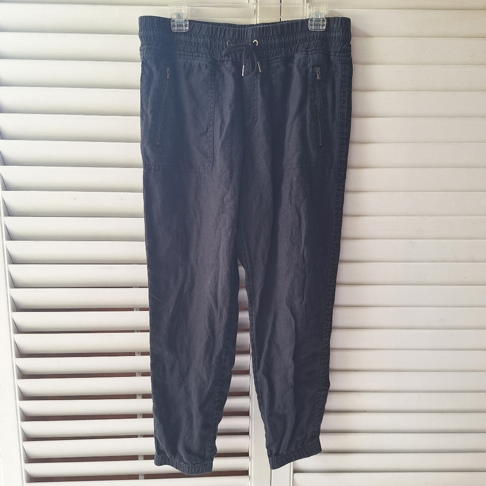 Athleta Linen Jogging Pants